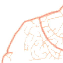 Daytime road noise heatmap for LE12 9QA