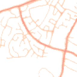 Daytime road noise heatmap for LE12 9QS