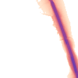 Night-time road noise heatmap for LE12 9SF