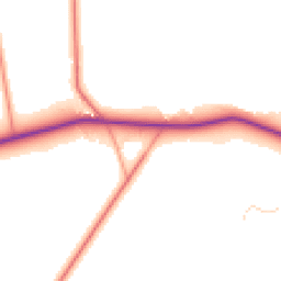 Daytime road noise heatmap for LE12 9TL