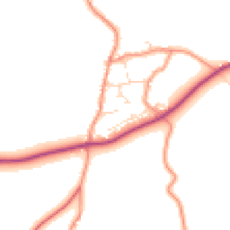 Daytime road noise heatmap for LE12 9TX