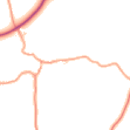 Daytime road noise heatmap for LE12 9UE