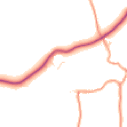 Daytime road noise heatmap for LE12 9UF