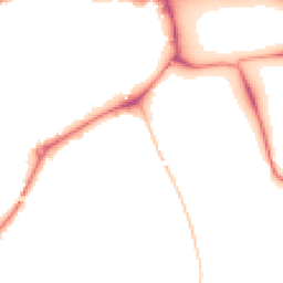 Night-time road noise heatmap for LE13 0AF