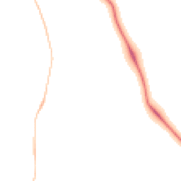 Night-time road noise heatmap for LE13 0AN