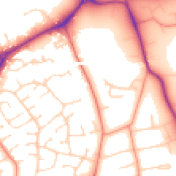 Daytime road noise heatmap for LE13 0BH