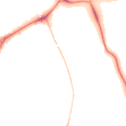 Night-time road noise heatmap for LE13 0BH