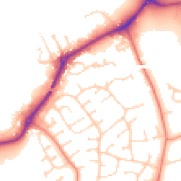 Daytime road noise heatmap for LE13 0HF
