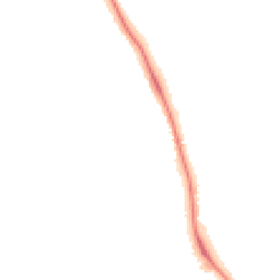 Night-time road noise heatmap for LE13 0NY