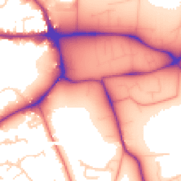 Daytime road noise heatmap for LE13 0PT