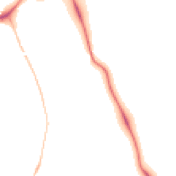 Night-time road noise heatmap for LE13 0QJ