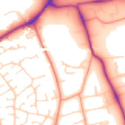 Daytime road noise heatmap for LE13 0RX