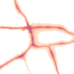 Night-time road noise heatmap for LE13 0UN