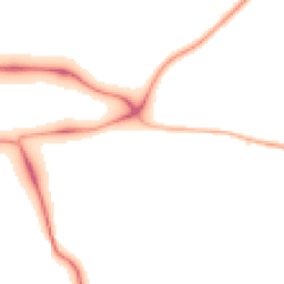 Night-time road noise heatmap for LE13 1AB