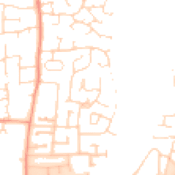 Daytime road noise heatmap for LE13 1UJ