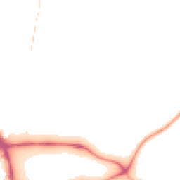 Night-time road noise heatmap for LE13 1UN