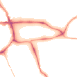 Night-time road noise heatmap for LE13 1XH
