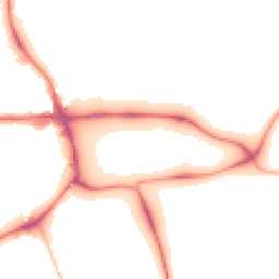 Night-time road noise heatmap for LE13 1XQ
