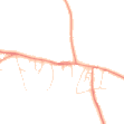 Daytime road noise heatmap for LE14 2AG