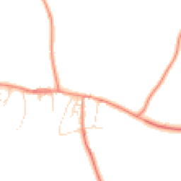 Daytime road noise heatmap for LE14 2AH