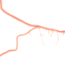 Daytime road noise heatmap for LE14 2AJ