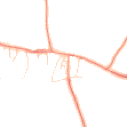 Daytime road noise heatmap for LE14 2AN