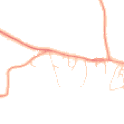 Daytime road noise heatmap for LE14 2AP