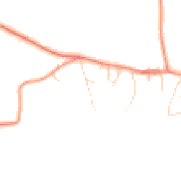 Daytime road noise heatmap for LE14 2AU