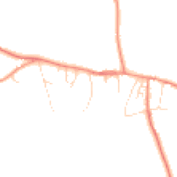 Daytime road noise heatmap for LE14 2AY