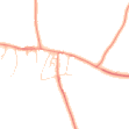 Daytime road noise heatmap for LE14 2BA