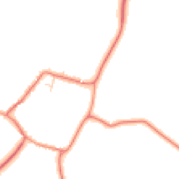 Daytime road noise heatmap for LE14 2BJ