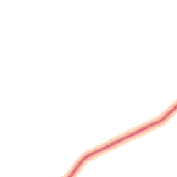 Night-time road noise heatmap for LE14 2BZ