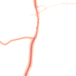 Daytime road noise heatmap for LE14 2DR