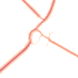 Daytime road noise heatmap for LE14 2HR