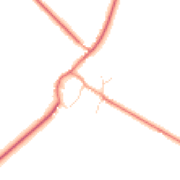 Daytime road noise heatmap for LE14 2HU