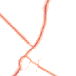 Daytime road noise heatmap for LE14 2HY