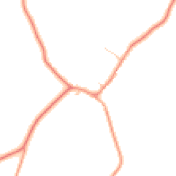 Daytime road noise heatmap for LE14 2JH