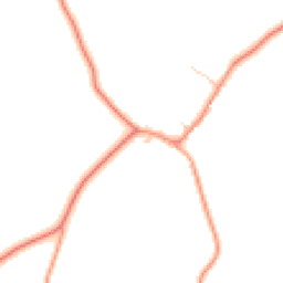 Daytime road noise heatmap for LE14 2JJ