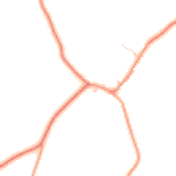 Daytime road noise heatmap for LE14 2JR