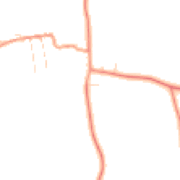 Daytime road noise heatmap for LE14 2PN