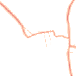 Daytime road noise heatmap for LE14 2PR