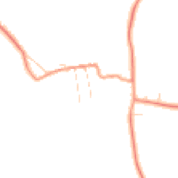 Daytime road noise heatmap for LE14 2PS