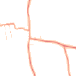 Daytime road noise heatmap for LE14 2QF