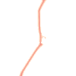 Daytime road noise heatmap for LE14 2RA