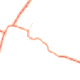 Daytime road noise heatmap for LE14 2TE