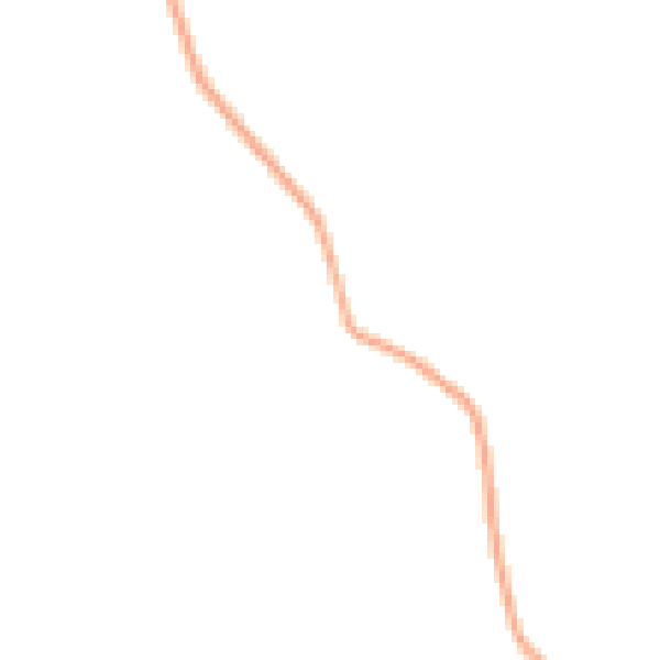 Daytime road noise heatmap for LE14 2TN