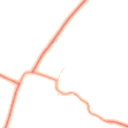 Daytime road noise heatmap for LE14 2TP