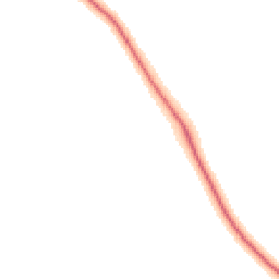 Night-time road noise heatmap for LE14 2UP