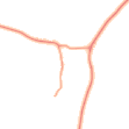 Daytime road noise heatmap for LE14 2UQ