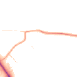 Daytime road noise heatmap for LE14 2UW